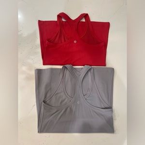 2 Pack Lululemon Align Tanks Size 6